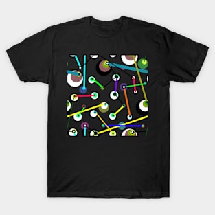 fabric pattern graphic design by ironpalette T-Shirt